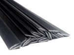 Plastique baguettes de soudure PPS 8x1mm Plat Noir 25 Barres
